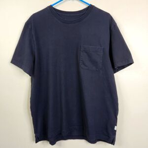 Marks & Spencer Mens Black Short Sleeve Single Pocket Cotton Tee XL